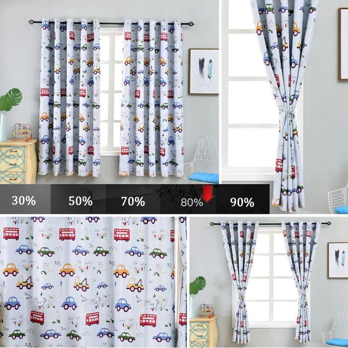 GORDEN MINIMALIS / TIRAI JENDELA MINIMALIS / GORDEN ANAK PUTIH/ MOBIL KECIL