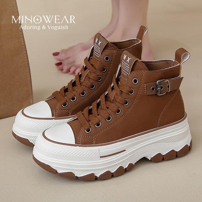 Aerostreet - Minowear Aubree Boots - Sepatu Sneakers Wanita Shoes