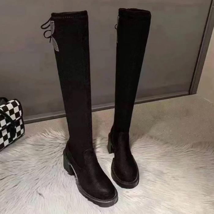 Aerostreet - Winter Boots Butterfly Korean Style Sepatu Boots Musim Dingin B21