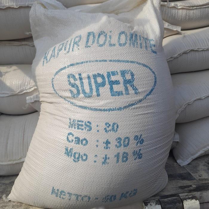 Stok Baru Pupuk Kapur Dolomit 1 Karung mengatur keasaman tanah