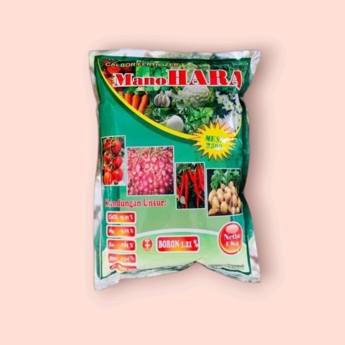 Stok Baru PUPUK KALSIUM MANOHARA KEMASAN PABRIK 1 KG PUPUK MANOHARA