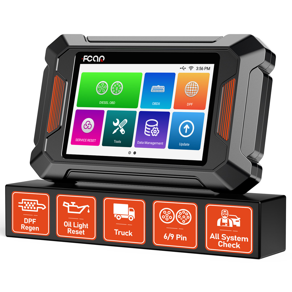 Fcar F802 Heavy Duty Truck Scanner DPF Regeneration All System Diagnostic Scan Tool Diesel OBD2 Scan