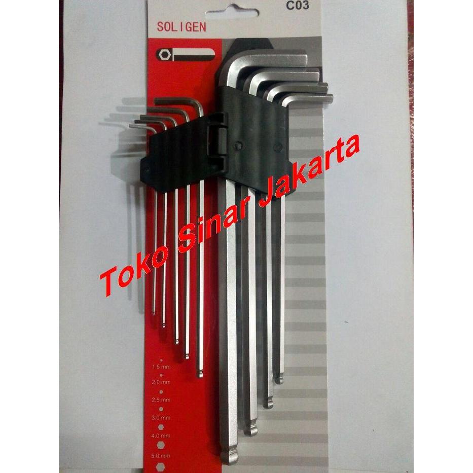 Sherlock - Kunci L Set Soligen