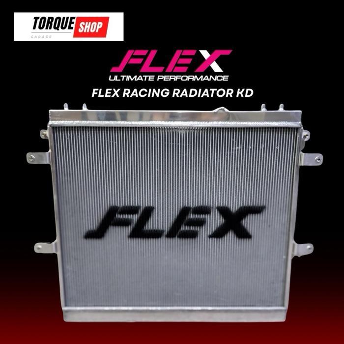 FLEX Racing Radiator Aluminium KD Innova / Fortuner / Hilux 1KD 2KD Diesel
