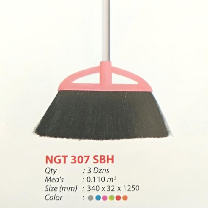 Sapu Nagata 307 Hitam sapu plastik sapu nylon
