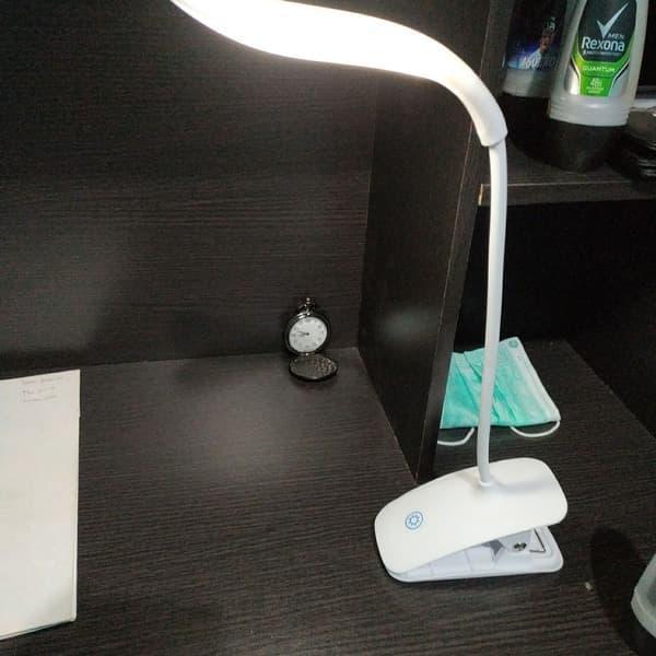 Philips - Lampu Meja Belajar Jepit Meja - Led Lampu Baca - Bisa Di Cas