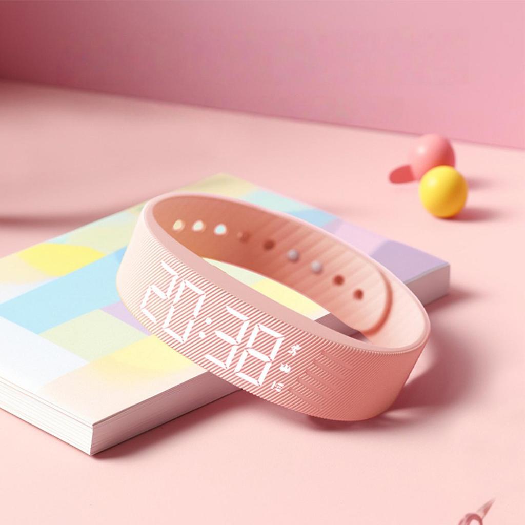 Alarm Watch Alarm Bracelet Digital Watch With Alarm Vibrating Alarm Clock Digital Watch Silent