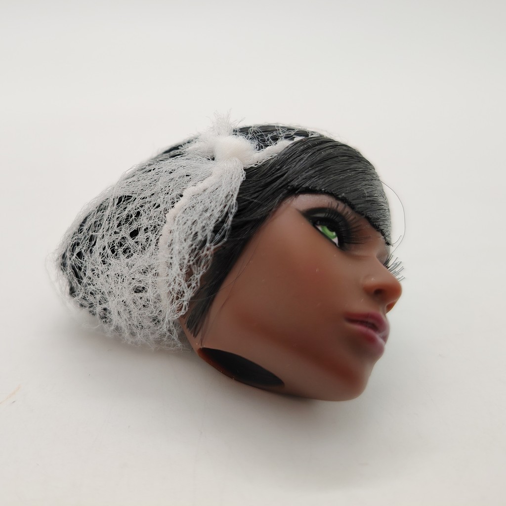 Fashion Royalty La Chantruse Lady Aurelia Grey Dark A Skin Integrity Doll Head