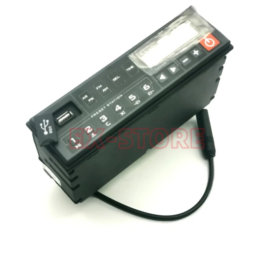 SANY excavator radio MP3 TUNER SY215 SY205 SY365 SY75 SY485 SY305