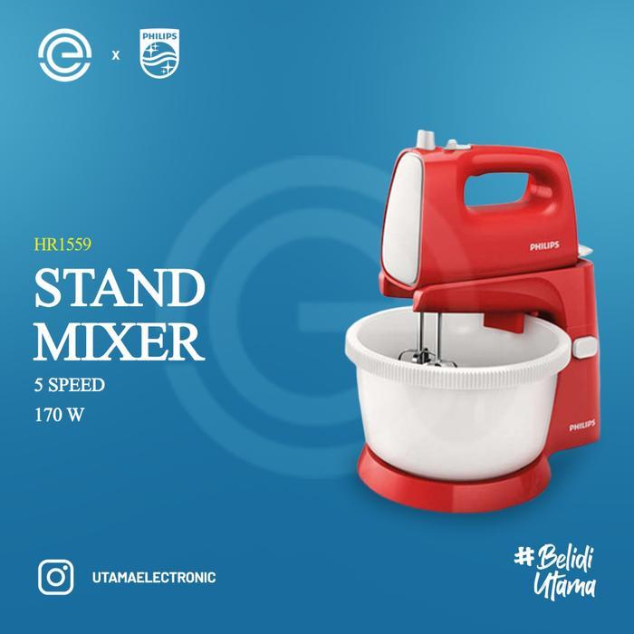 MURAH PHILIPS Stand Mixer / Mixer Kue - HR1559