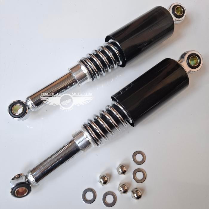 Shockbreaker Dan Mur Ring Shock Breaker Belakang Nos Taiwan Cb100 Cg125 Cg110 Cg125 Cb125 Cb125S
