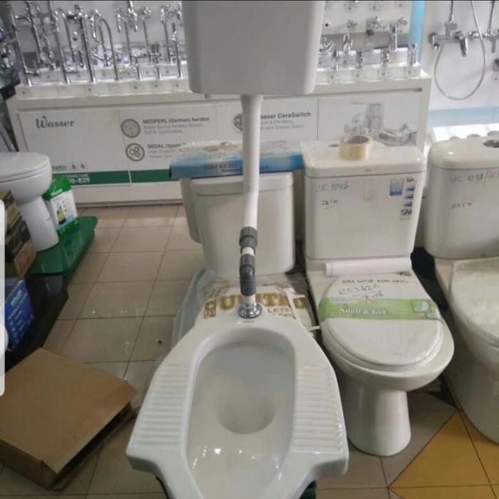 closet jongkok toto ce9 dual flush tangki dinding/kloset toto ce9 ori