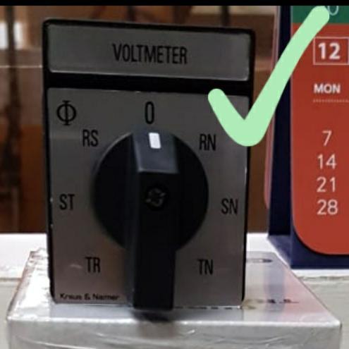 Selector Switch Voltmeter Kraus & Neimer Selector Volt Kn Germany Premium