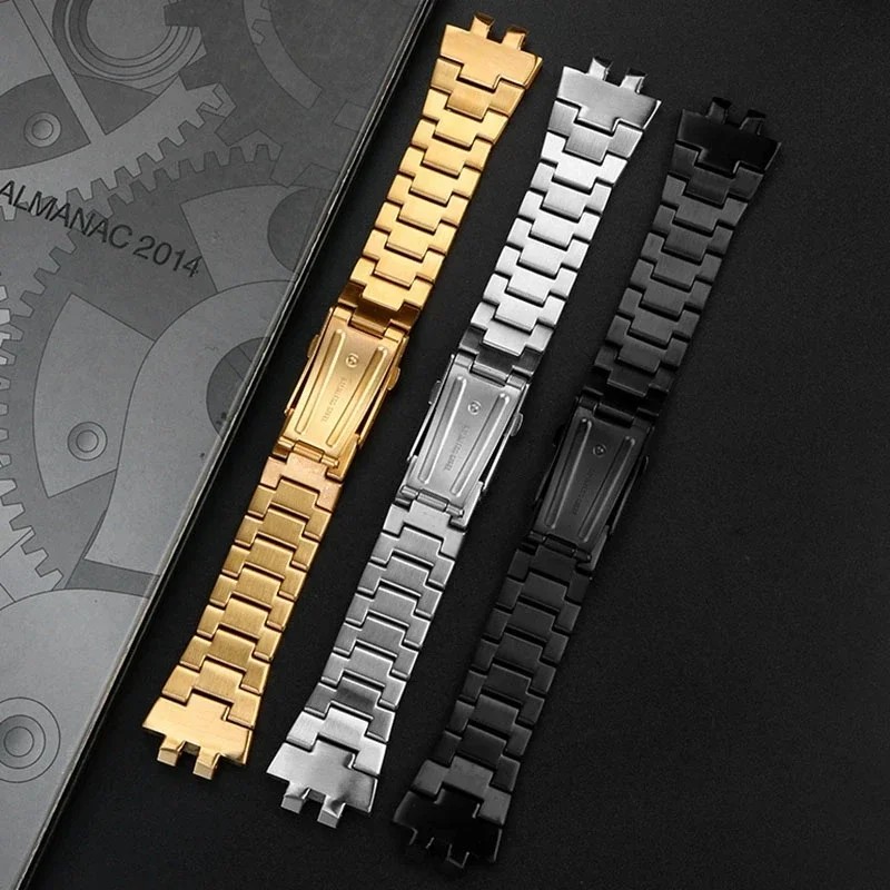 Watch Band for casio g-shock GMW-B5000 GM-B2100 GMB2100 GMC-B2100 MRG-B2100D watch band Solid 316L