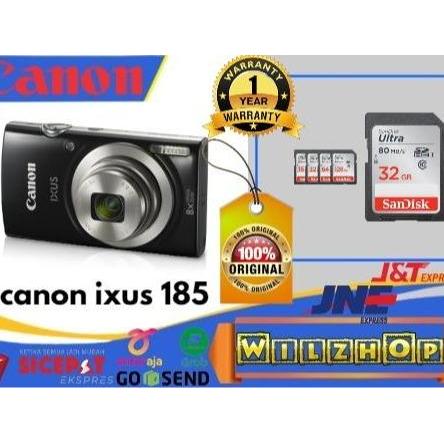 kamera canon ixus 185/IXUS 185 POCKET - standar, WHITE BOX