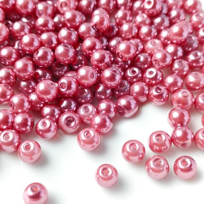 "New" mutiara sintetis berat mutiara manik Mote uk 4mm per 10 gram part 2 manik manik payet manik