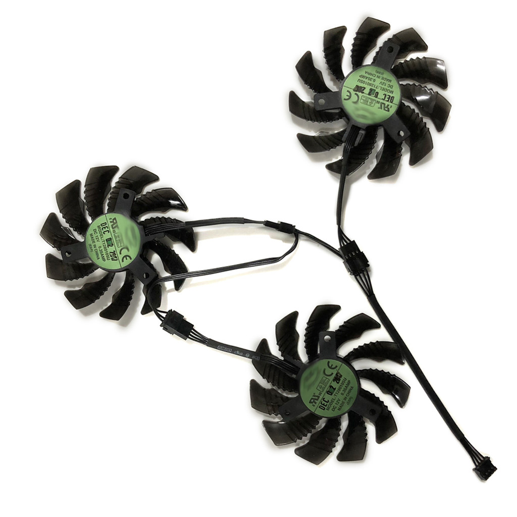 3Pcs/Set,GTX1080 1070 Ti GPU Cooler Video Cards Fan Graphics Card Cooling For GIGABYTE GTX 1080
