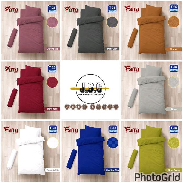 Bedcover Set Polos Embos 120X200/Bedcover Fata Jacquard Single