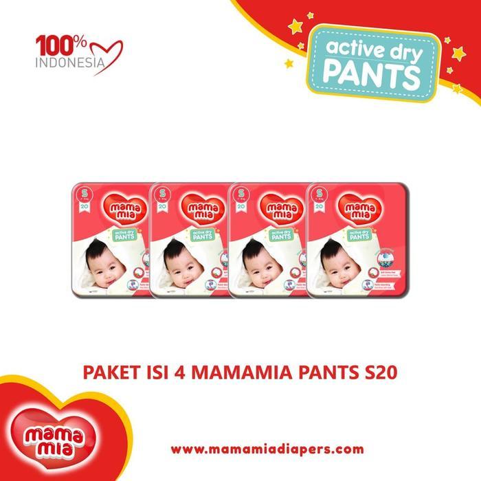 Mamamia Pants Popok Bayi [Size S isi 20 pcs]