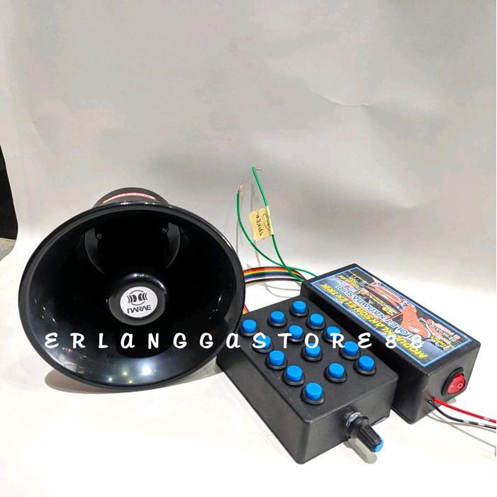 Klakson Telolet Nada Basuri Elektrik Toa 12 V 24 V Telolet Basuri