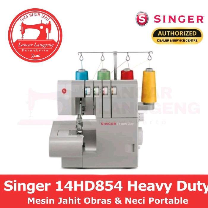 Mesin Obras & Neci Singer 14HD854 Portable