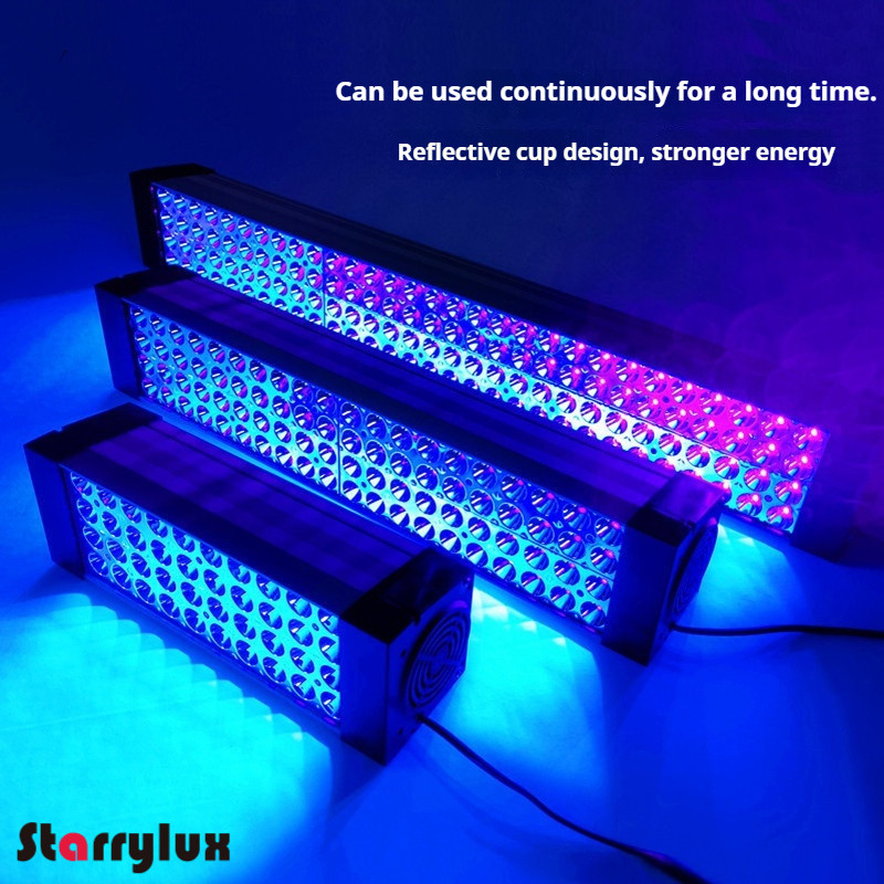 High-Power Handheld UV Curing Light Portable Ultraviolet Lamp for Glue Ink Exposure 365/395/405nm