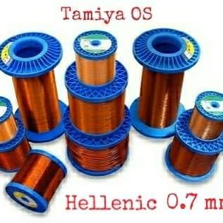 Cuci Gudang Kawat Email Tembaga 0.7 Mm - Berat 100 Gram