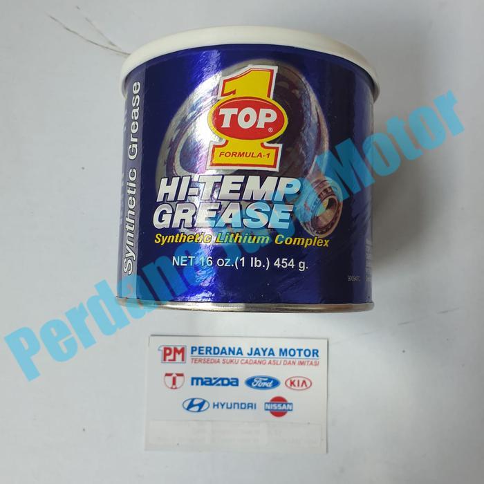 Grease Gemuk Pelumas Stempet TOP 1 High Temp Biru