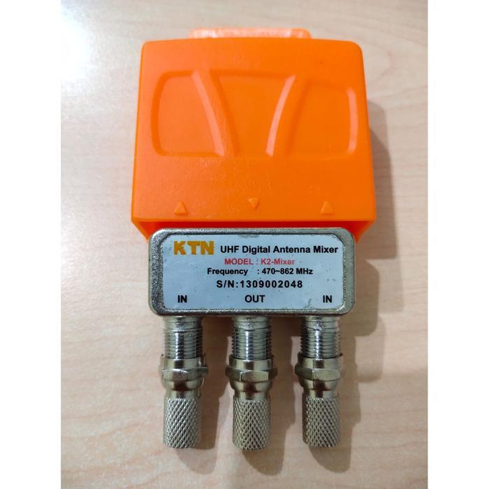 MIXER UHF DIGITAL ANTENNA MIXER KTN K2 ALAT PENGGABUNG 2 ANTENA TV