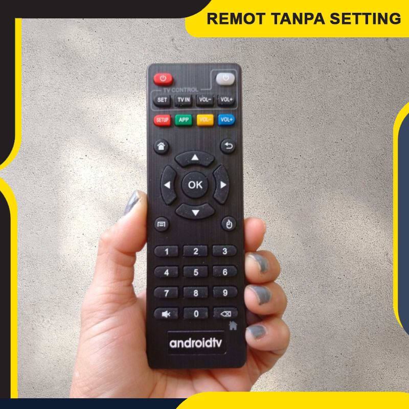 Remote Android Box MXQ MXQPRO MXQPRO5G Q1 Q2 Q3 Q3PRO X96Q X96QPRO - Langsung Konek