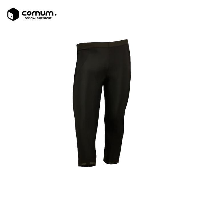 Santini Knickers 3/4 Length Nat Padding Gara Black G01121Natgara2