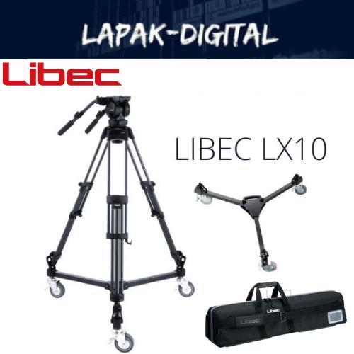 Libec LX-10 Studio Two-Stage Aluminum Tripod System