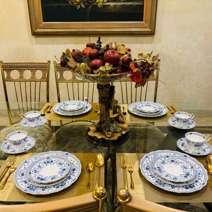 Dinner Set Narumi Milano 20 Pcs Mewah Cantik - Piring Makan Set