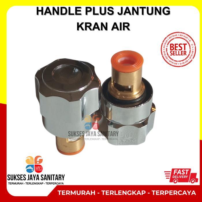 Handle Plus Jantung Kran Air, Kran Cabang, Kran Angsa, Kran Flexible Mudah Di Pasang