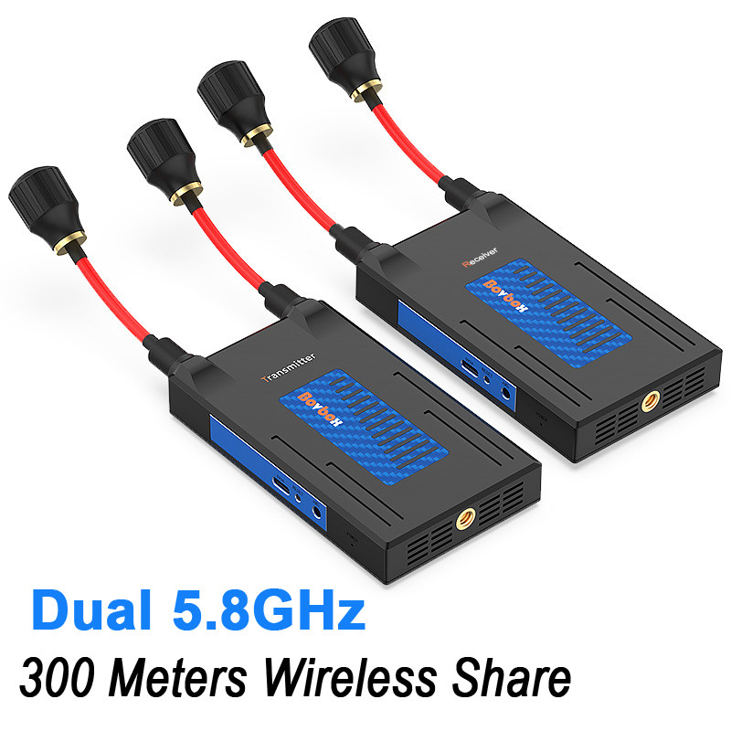 BESTPRICE 5.8G 200m 300M Wireless HDMI Extender Sender Video Transmitter and Receiver for Camera Liv