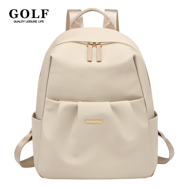 GOLF Cute Backpacks for Women Elegant Ladies Backpack Purse Solid Color Small Back Pack Bags Multi