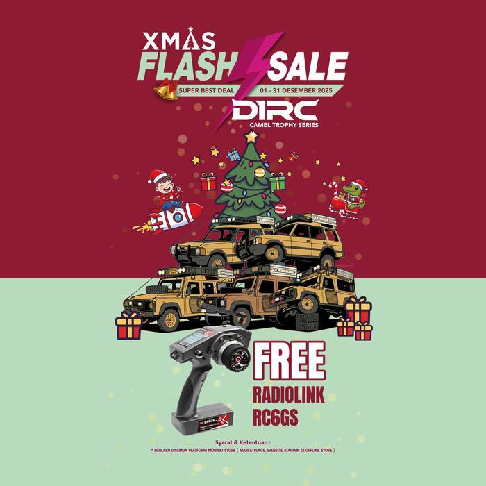 D1RC DS275 D90 Defender Camel Trophy 1/10 Scale 275mm Wheelbase RC Crawler Car Adventure