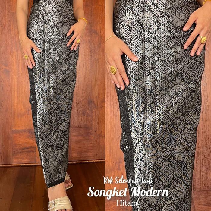 Rok Songket Modern Jadi / Rok Songket Instant / Rok Songket Palembang / Rok Songket Premium / Rok