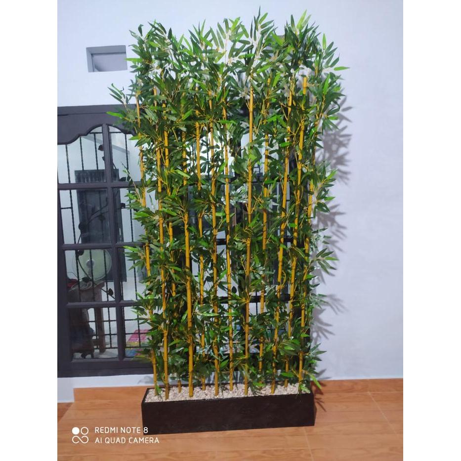 Bambu Partisi Ruangan - Partisi Artificial - Partisi Penyekat Ruangan