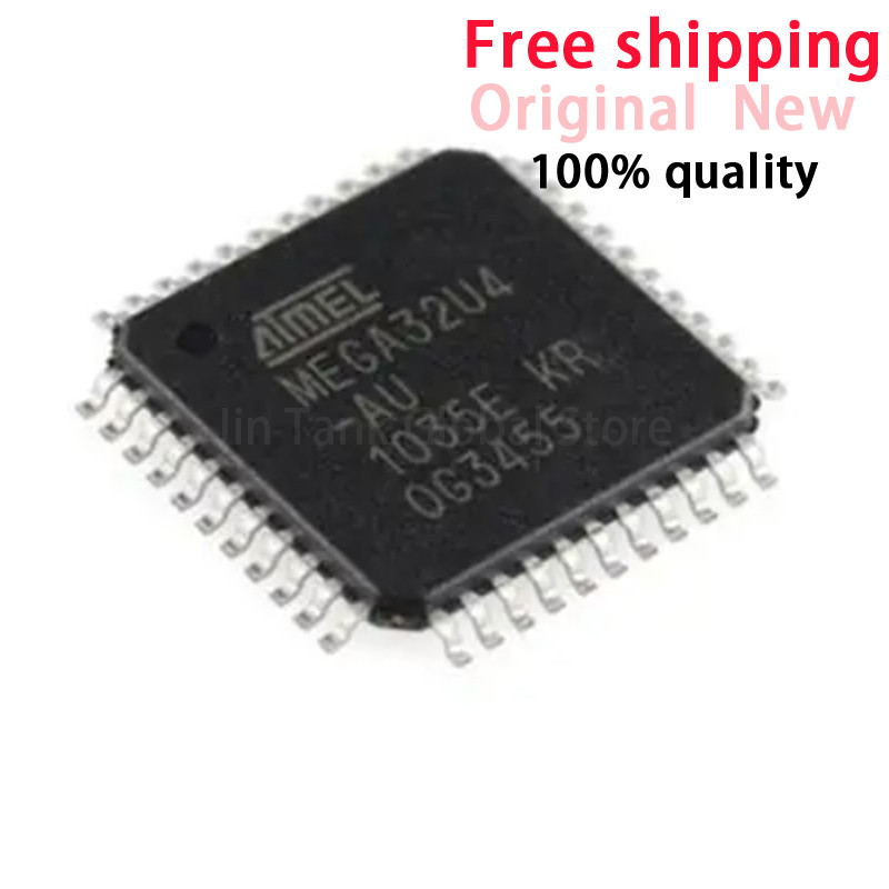 (2-10piece)100% New ATMEGA32U4 ATMEGA32U4-AU QFP-44 Chipset