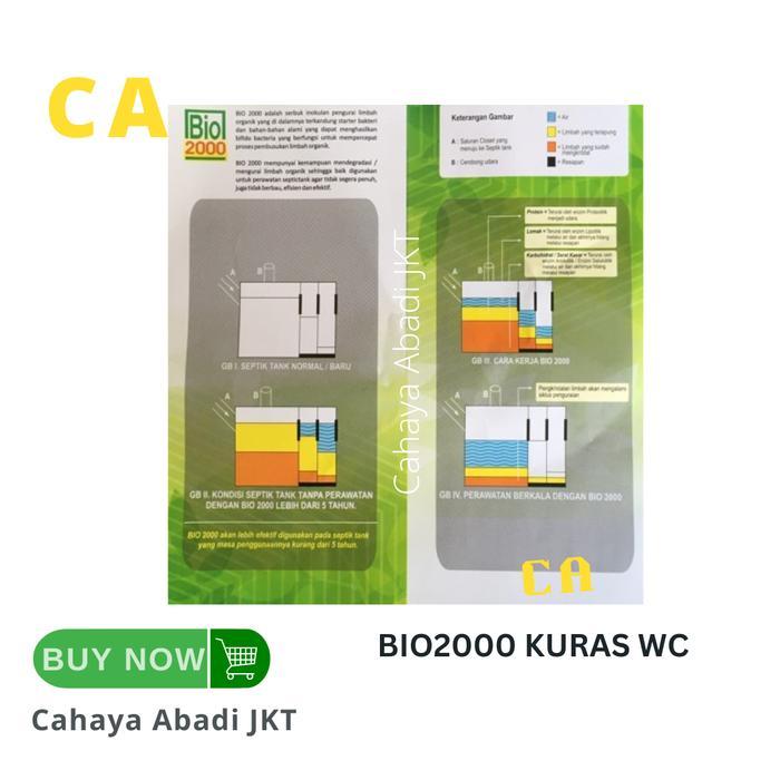Bio2000 Bio 2000 Kuras Wc 1Kg - Kemasan Bubuk