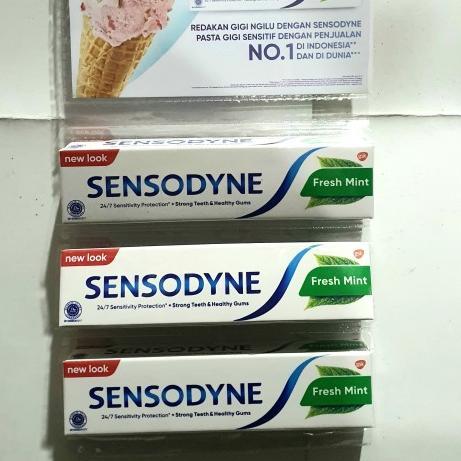 Odol Pasta Gigi Sensodyne 40 gram gigi sensitif fresh mint kecil