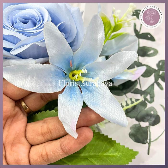 BUNGA MAWAR MEKAR CANDY CABANG 7BUNGA MAWAR KUNTUMAN SEDANGBUNGA MAWAR ARTIFICIAL MURAH bunga sudut