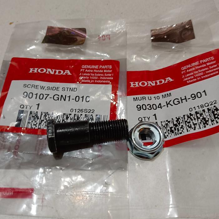 BAUT STANDAR SAMPING CRF150 ORIGINAL PART 90107GN1010