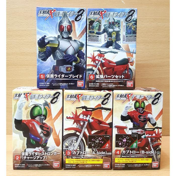 SHODO-X Kamen Rider 8 [5/SET] Stronger Charge Up Kabutolaw Blade