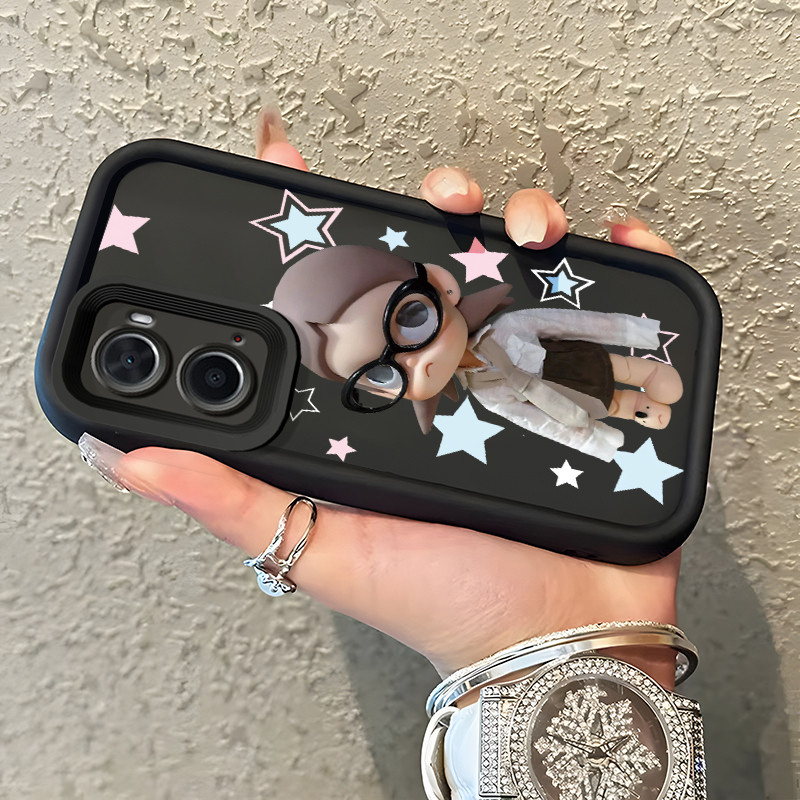 Casing Hp Untuk OPPO A36 OPPO A76 OPPO A96 Case boneka perempuan Cesing Perlindungan Kasing Premium 