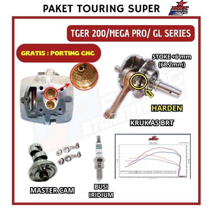 ORIGINIAL BRT PAKET TOURING 7 TIGER 200