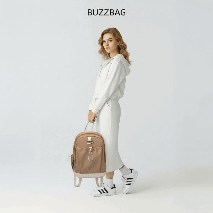 Sedia BuzzBag - Tas Ransel Sekolah Korea Style tas sekolah tas kampus wanita ransel tas kampus