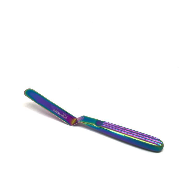 Aksara Offset Spatula Polychrome/Kitchen Spatula/Small Spatula/Palette