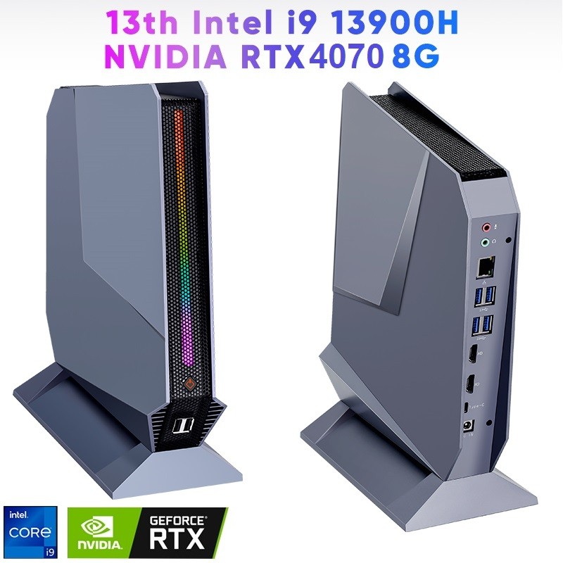 Topton Gaming Mini PC NVIDIA RTX 4070 4060 8G Intel i9 13900HX 13900H 12900H i7 13800H Windows 11